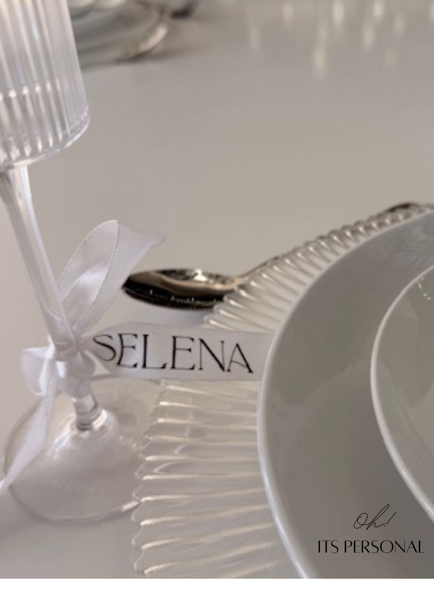 personalised ribbon | single side personalised ribbon | single side