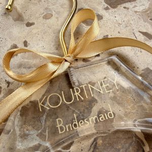 Home personalised acrylic hanger